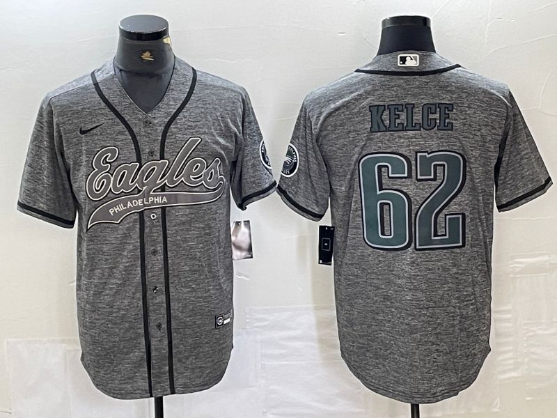 Men Philadelphia Eagles #62 Kelce 2024 Nike Co branded NFL Jersey style 4->philadelphia eagles->NFL Jersey